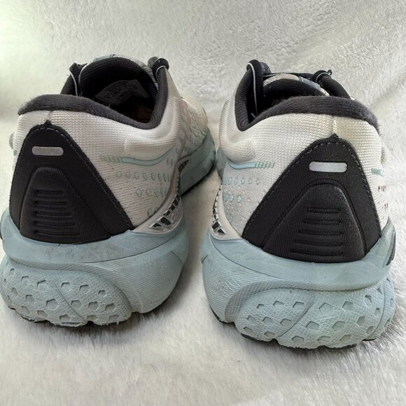 Brooks Adrenaline GTS 21 Running Shoes White/Orange Women's Size 9 Lightweight - Picture 6 of 8